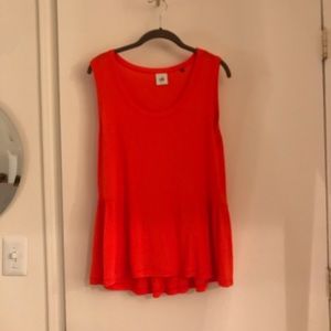 Peplum tank